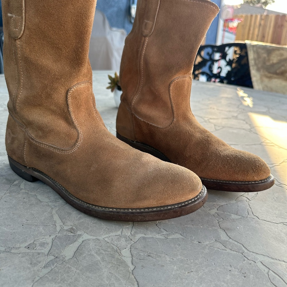 Texas Steer Roper Boots Pecos Style Men's 11D